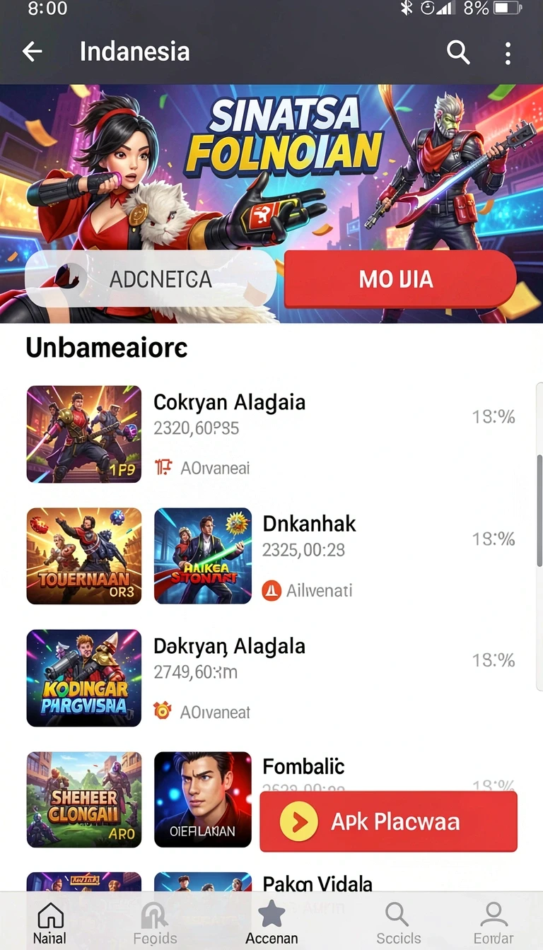 Tampilan Cara Pasang bolagila di HP Android dengan Benar