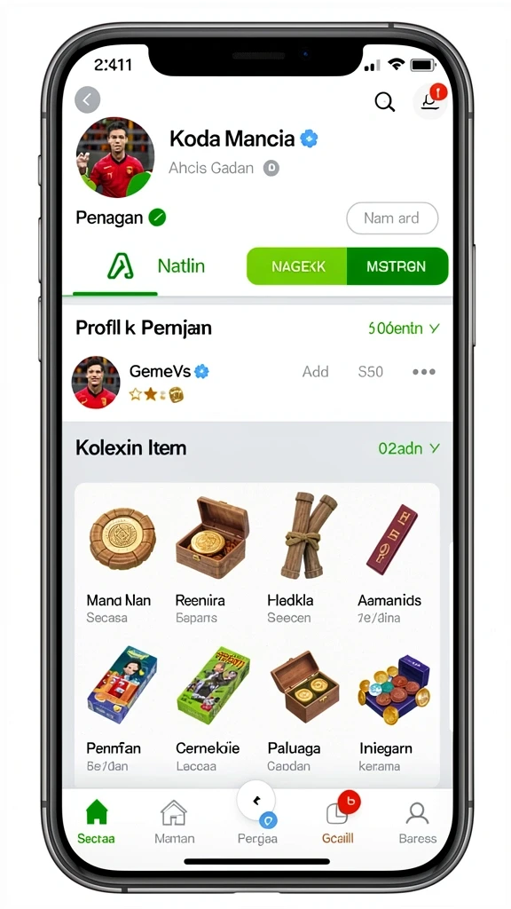 Tampilan Download oce69 APK untuk Android